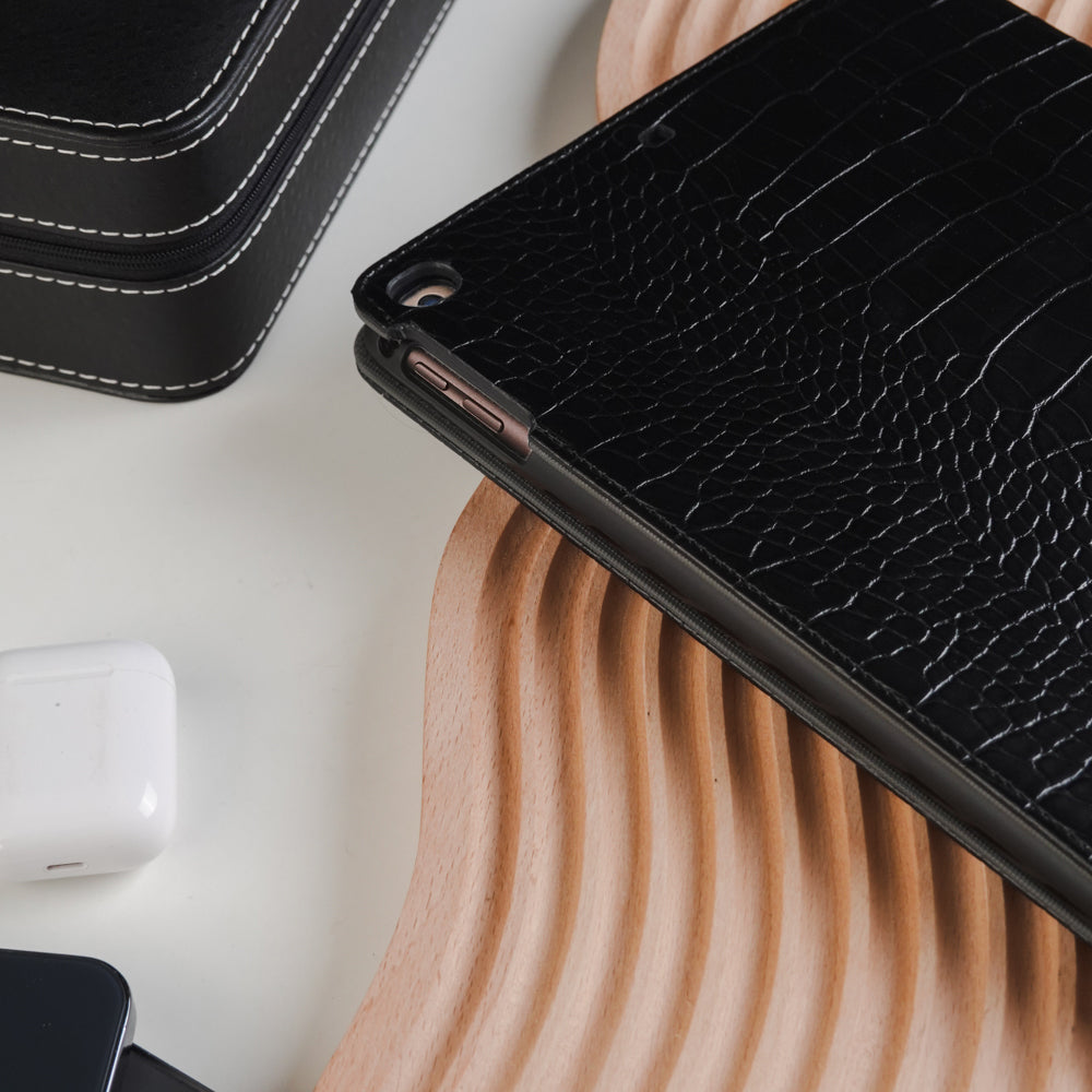 Classic Crocodile Print iPad Case