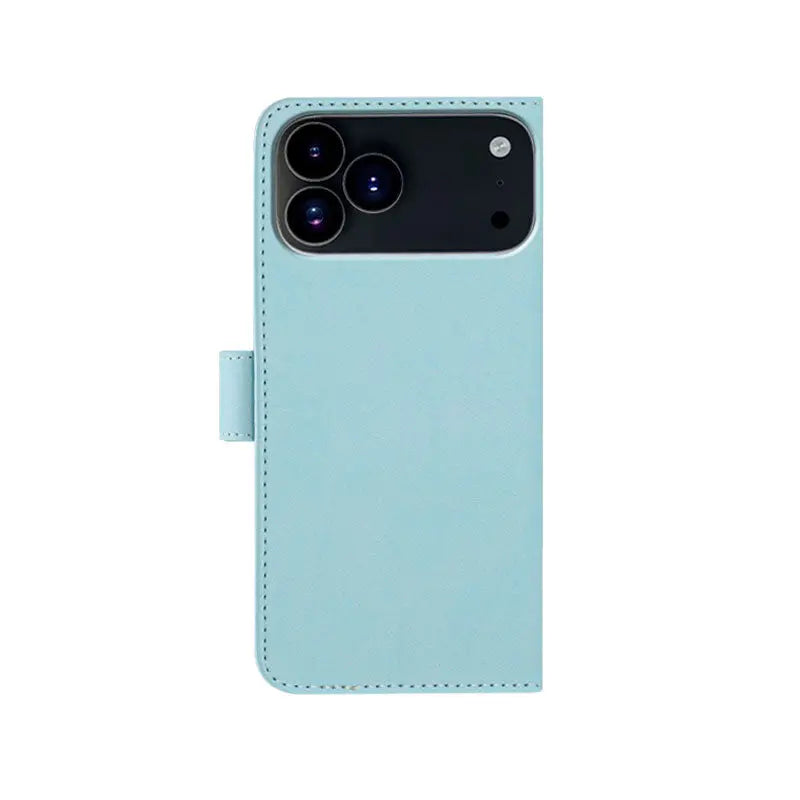 Leather iPhone Cases With Flip Wallet Brown-BC25054 Burycase