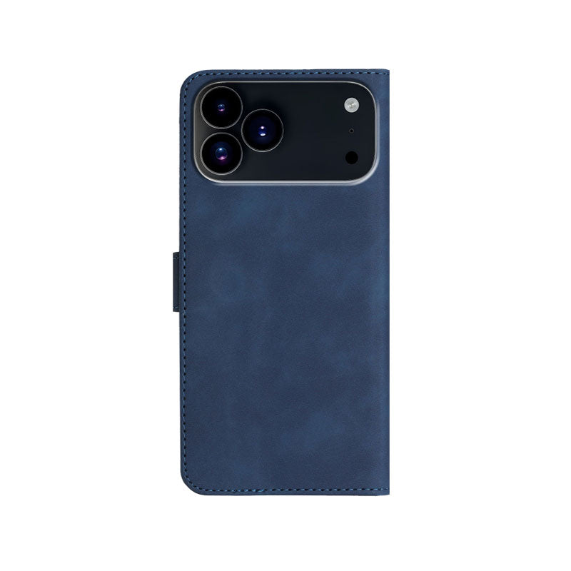 Leather iPhone Cases With Card Holder and Strap Brown-BC25060