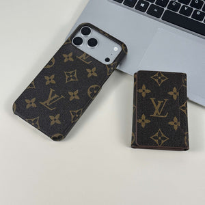 Premium Monogram Magnetic Wallet Big Printing-CYLV027