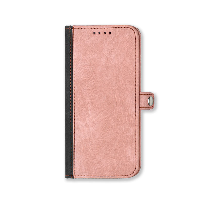 Leather iPhone Cases With Flip Wallet and Wrist Strap Brown-BC25056