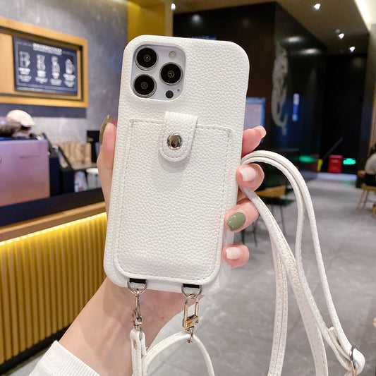 Leather iPhone Case With Card Holder