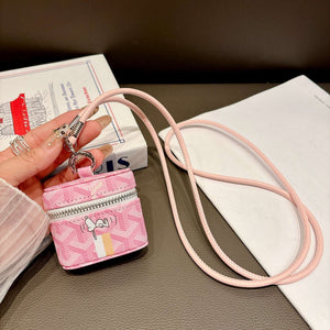 Leather GD AirPods Cases Pink-CYGD118