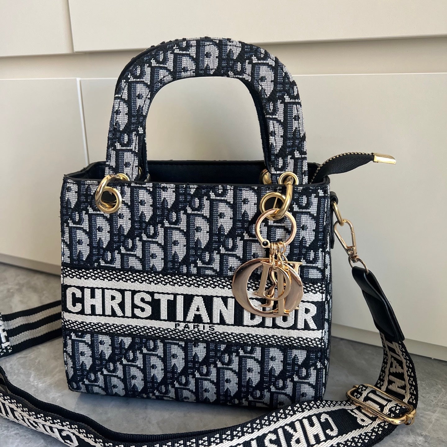 Canvas Top Handle Shoulder Crossbody Bag