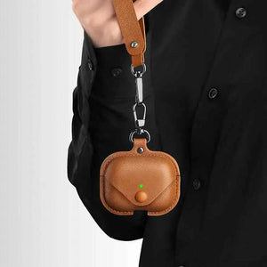 Leather Cowhide AirPods Case-BC25008 Burycase