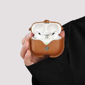 Leather Cowhide AirPods Case-BC25008 Burycase