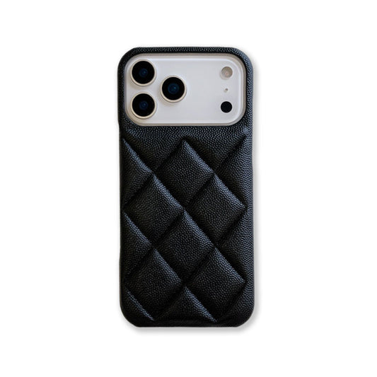 Leather iPhone Case Black-BC25021