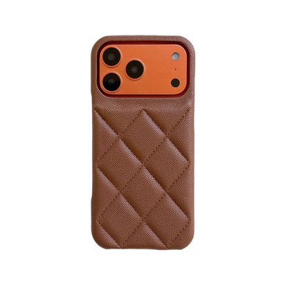 Leather iPhone Case Orange-BC25022