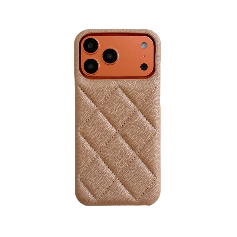 Leather iPhone Case Orange-BC25022