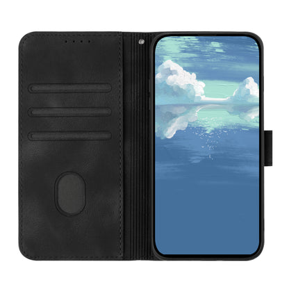 Leather iPhone Cases With Wallet and Wrist Strap Black -BC25066