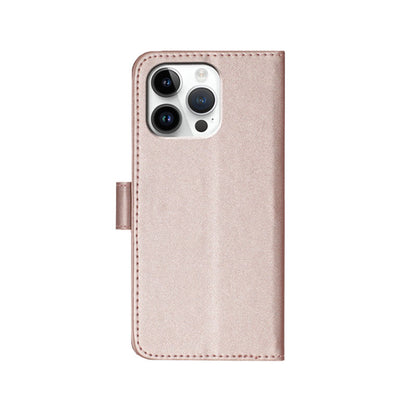 Leather iPhone Cases With Flip Wallet and Strap Brown-BC25087