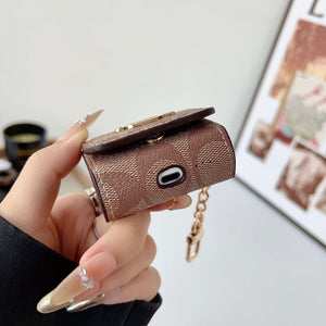 Leatherr CH AirPods Cases Coffee-CYCH121