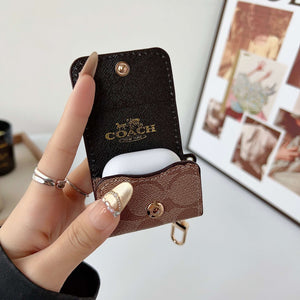 Leatherr CH AirPods Cases Coffee-CYCH121