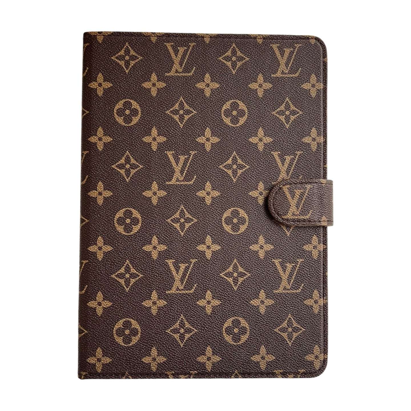 Stylish Leather Monogram  iPad Case Small Printing-CYLV111