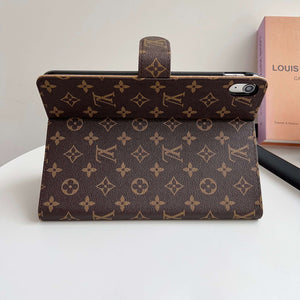 Stylish Leather Monogram  iPad Case Small Printing-CYLV111