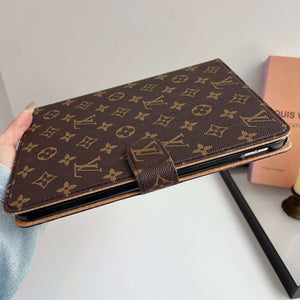Stylish Leather Monogram  iPad Case Small Printing-CYLV111