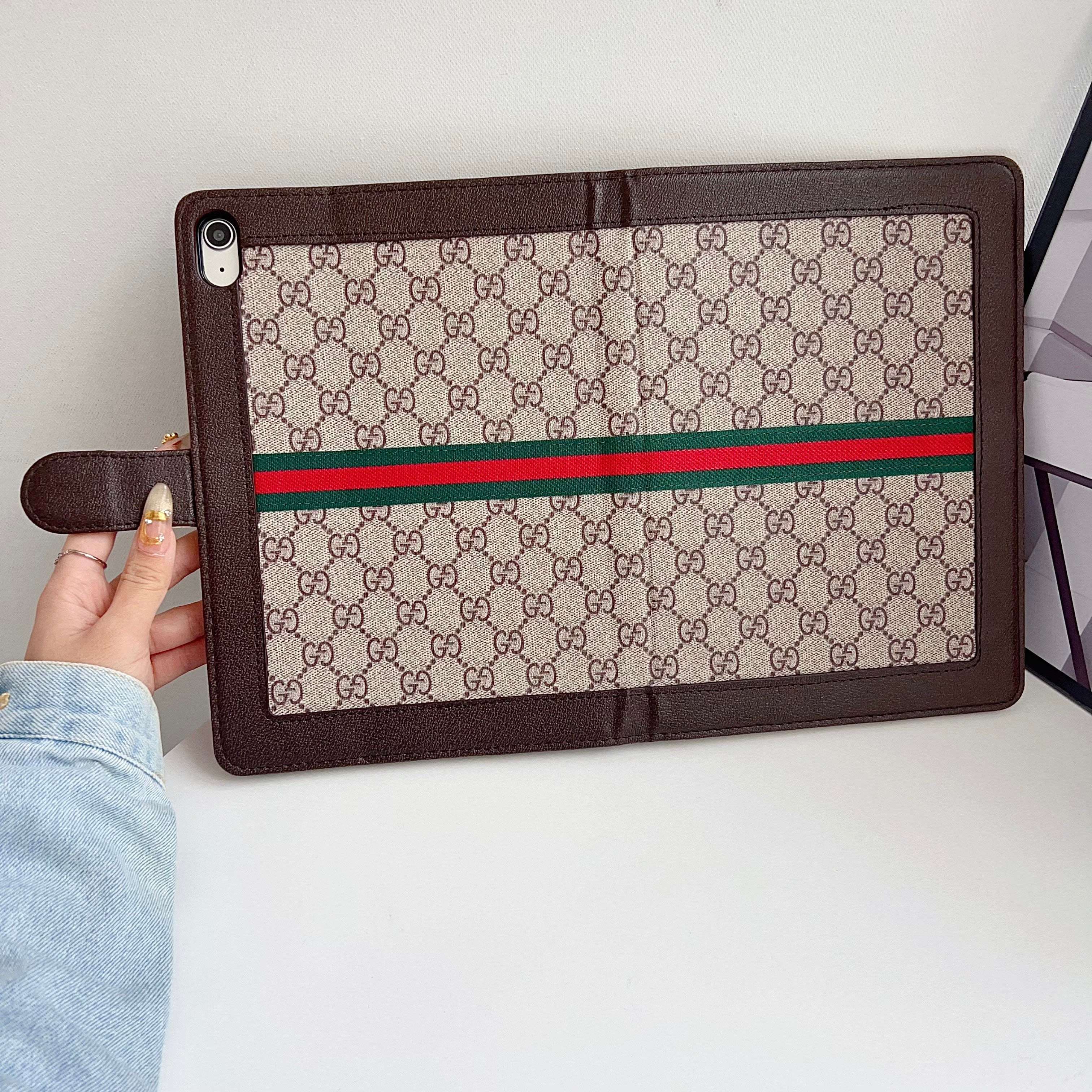 Classic Leather GG iPad Case -CYGG106