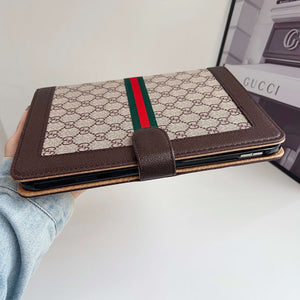 Classic Leather GG iPad Case -CYGG106