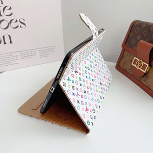 Refined Leather Monogram  iPad Case Small Printing-CYLV109