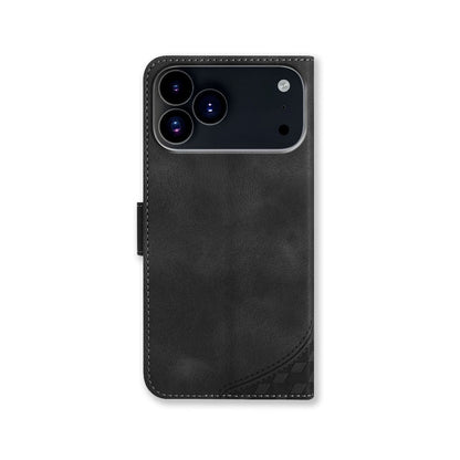 Leather iPhone Cases With Card Holder and Wrist Strap Brown -BC25078