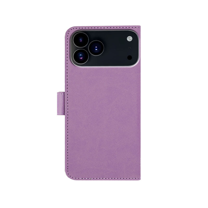 Leather iPhone Cases With Flip Wallet Brown-BC25054