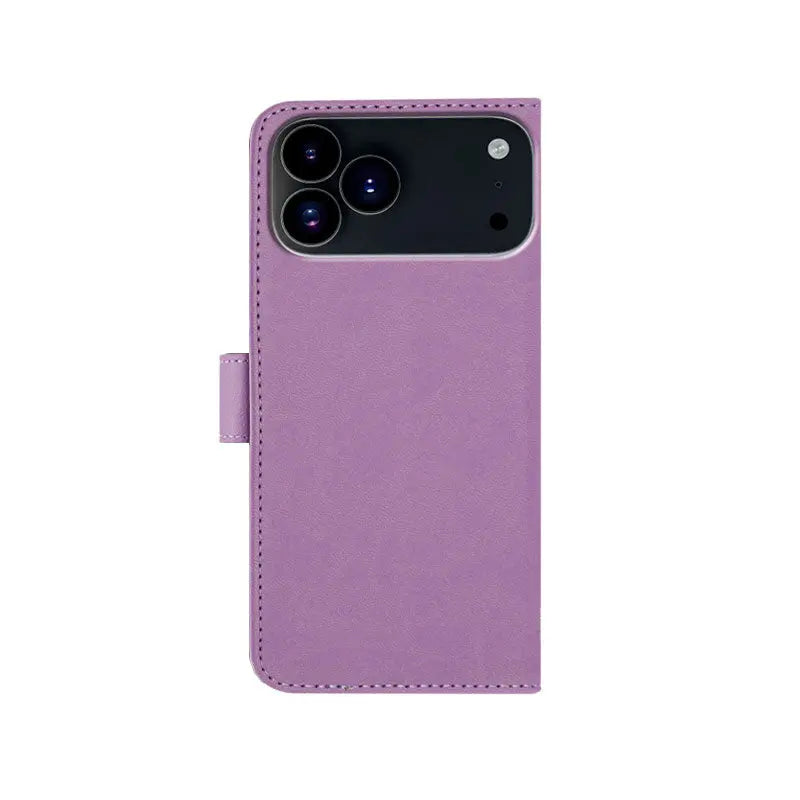 Leather iPhone Cases With Flip Wallet Brown-BC25054 Burycase
