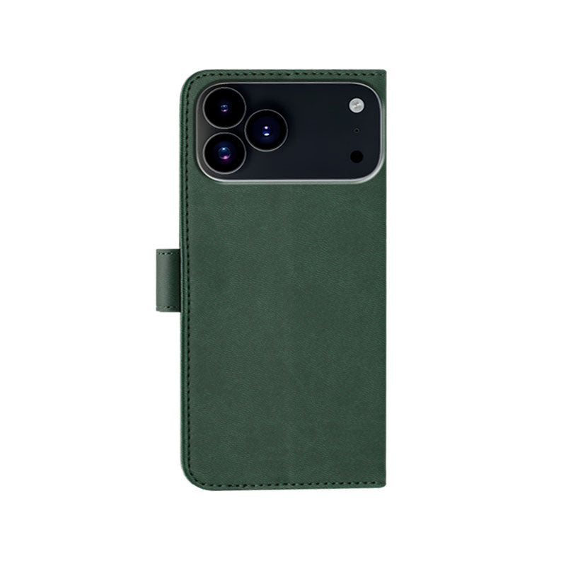 Leather iPhone Cases With Flip Wallet Brown-BC25054