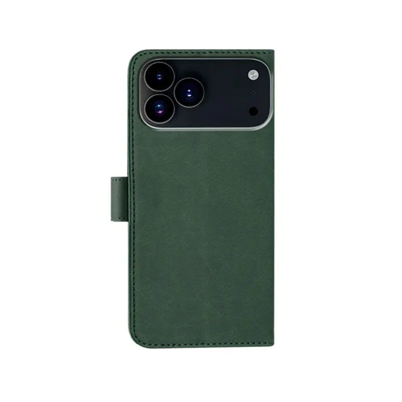 Leather iPhone Cases With Flip Wallet Brown-BC25054 Burycase