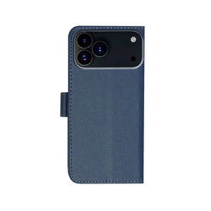 Leather iPhone Cases With Flip Wallet and Strap Black-BC25090 Burycase