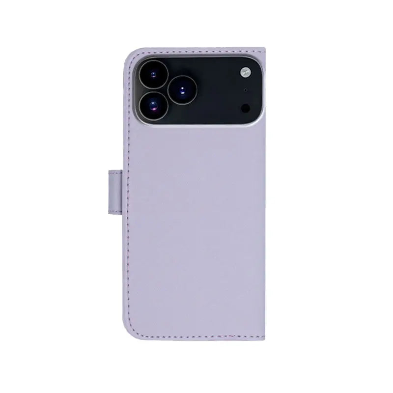 Leather iPhone Cases With Flip Wallet and Strap Black-BC25090 Burycase