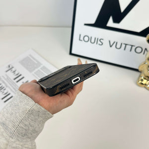 Classic Leather Monogram Magnetic iPhone Case（Compatible With Magsafe）For iPhone 17 Series-CYLV034