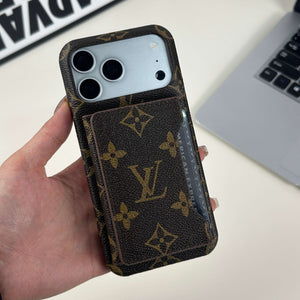 Premium Monogram Magnetic Wallet Big Printing-CYLV027