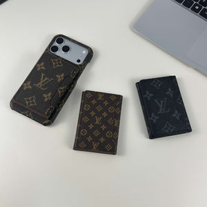 Premium Monogram Magnetic Wallet Big Printing-CYLV027
