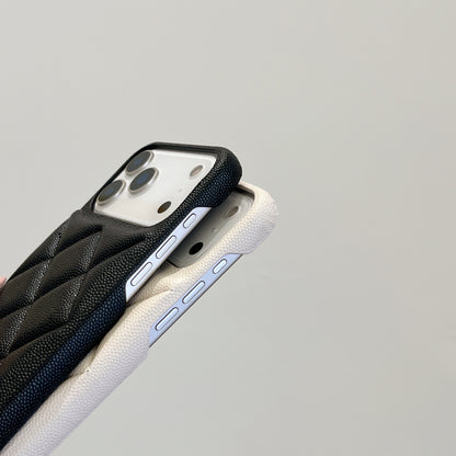 Leather iPhone Case Black-BC25021