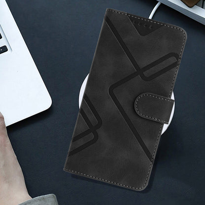 Leather iPhone Cases With Wallet and Wrist Strap Black -BC25066