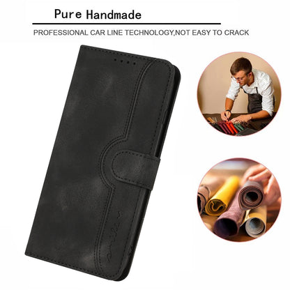Leather iPhone Cases With Card Holder and Strap Black -BC25058