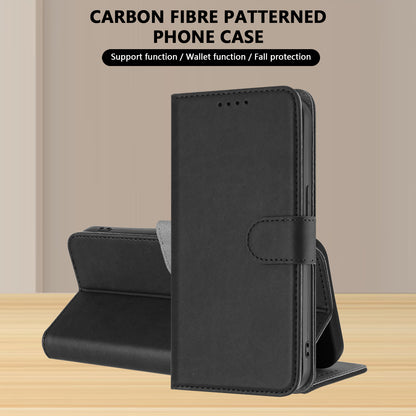 Leather iPhone Cases With Flip Wallet Black-BC25051