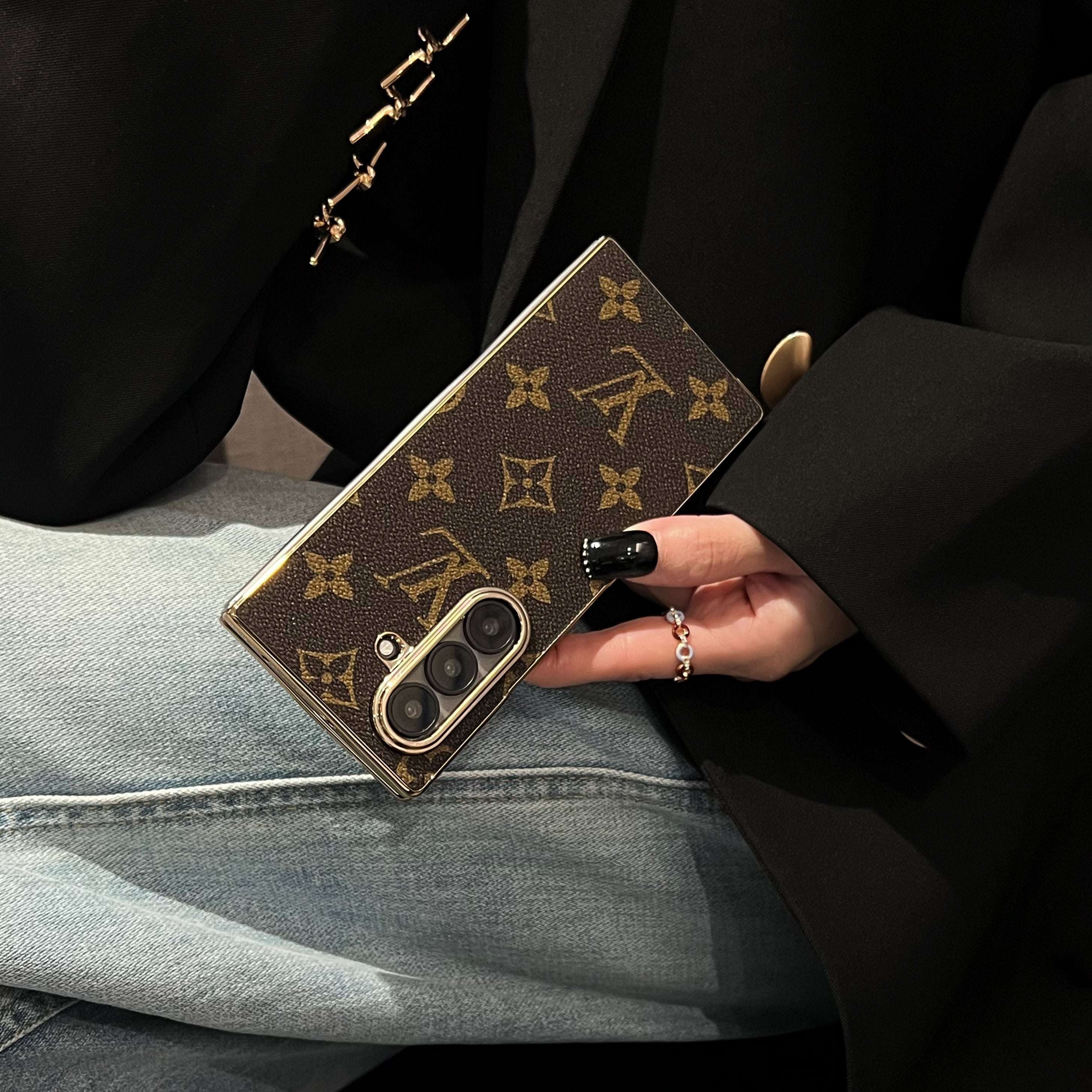 High-quality Monogram Samsung Galaxy Z Fold Series Case-CYLV086