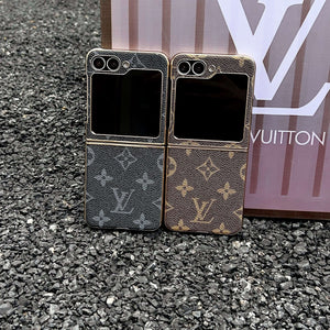 Premium Monogram Samsung Galaxy Z Flip Series Case-CYLV087