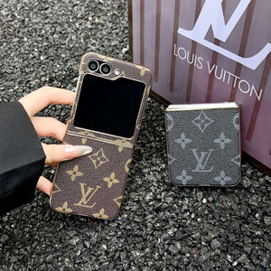 Premium Monogram Samsung Galaxy Z Flip Series Case-CYLV087