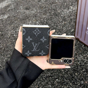 Premium Monogram Samsung Galaxy Z Flip Series Case-CYLV087