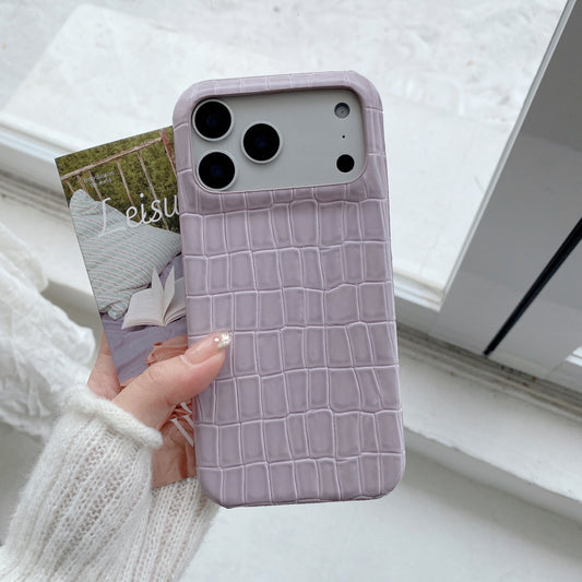 Leather iPhone  Case Purple-BC25017