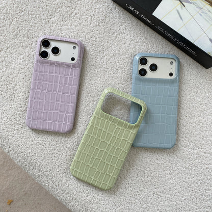 Leather iPhone  Case Purple-BC25017