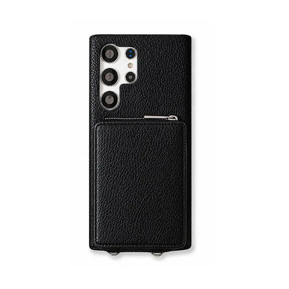Samsung Phone Case With Zip Wallet And Strap-BC25009 Burycase