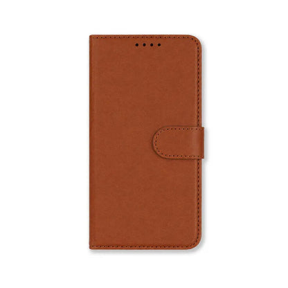 Leather iPhone Cases With Flip Wallet Brown-BC25054 Burycase