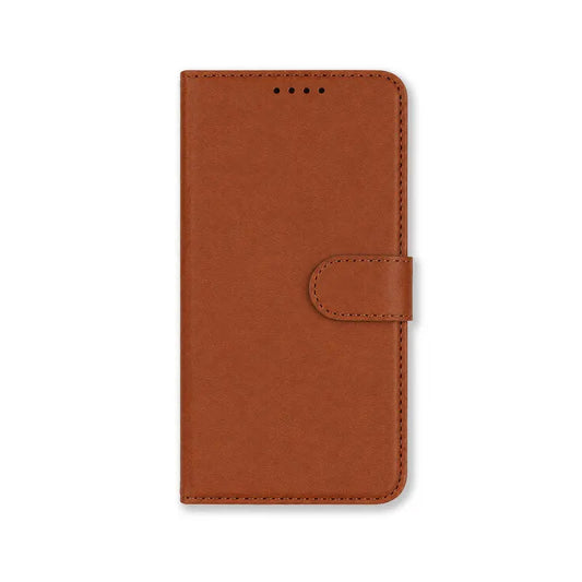 Leather iPhone Cases With Flip Wallet Brown-BC25054 Burycase