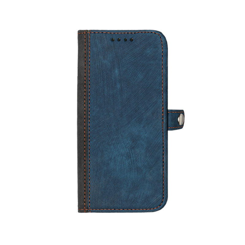 Leather iPhone Cases With Flip Wallet and Wrist Strap Brown-BC25056