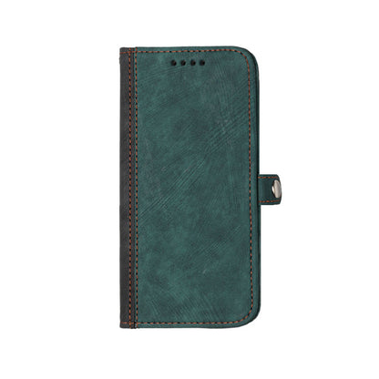 Leather iPhone Cases With Flip Wallet and Wrist Strap Brown-BC25056